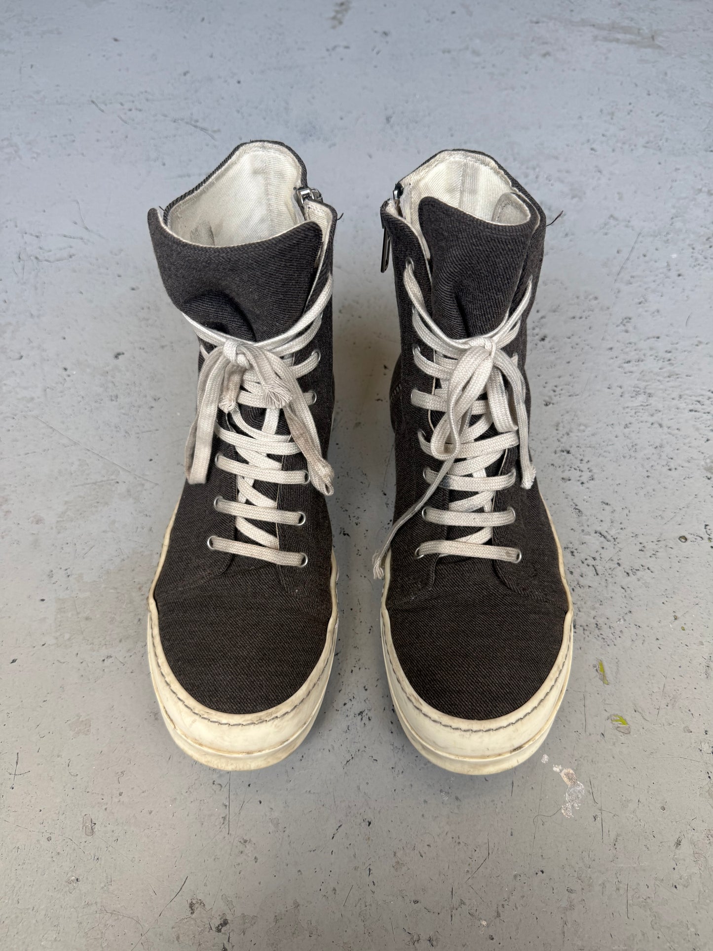 Rick Owens Canvas Ramones (43)