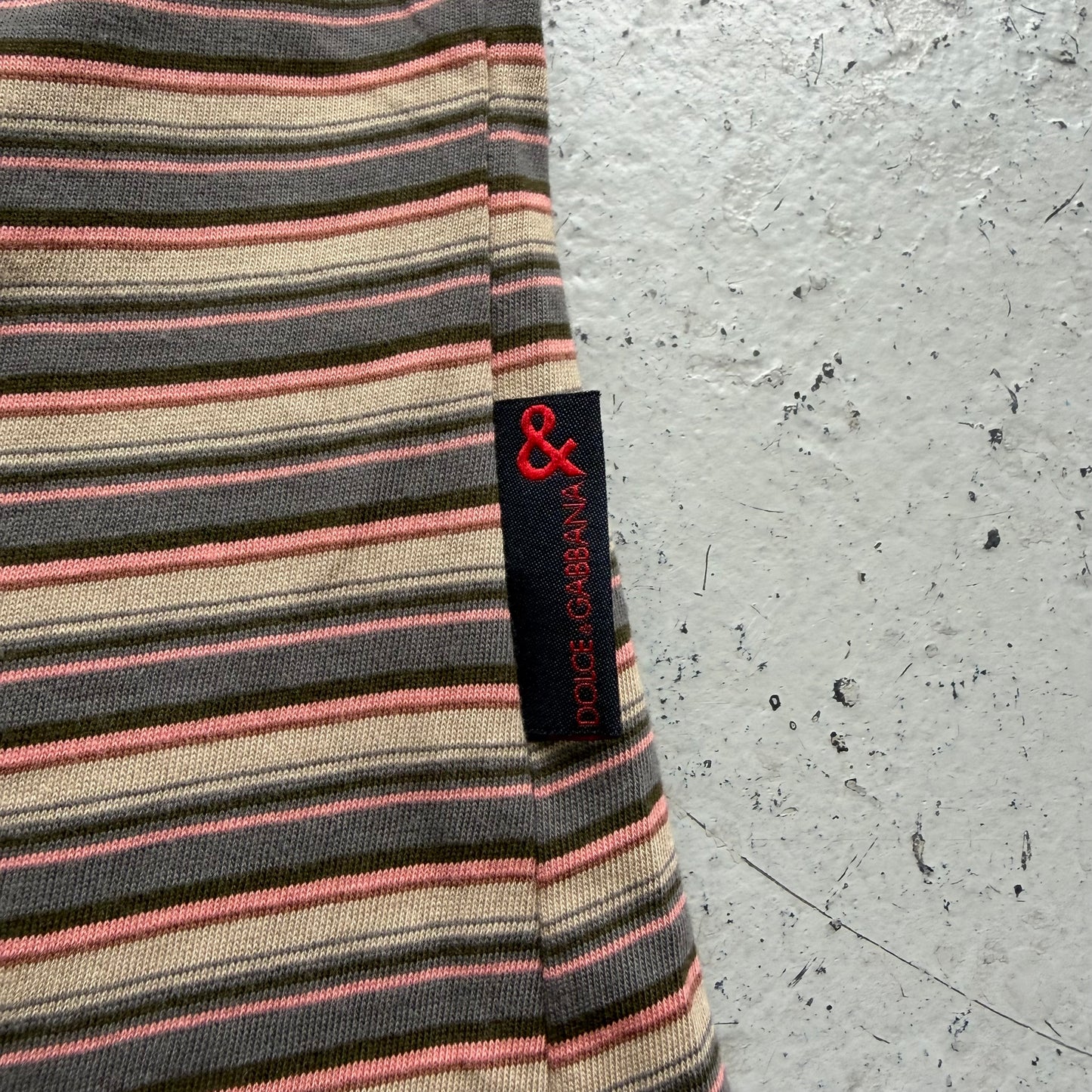 Dolce & Gabbana Striped Sleeveless Shirt (40)