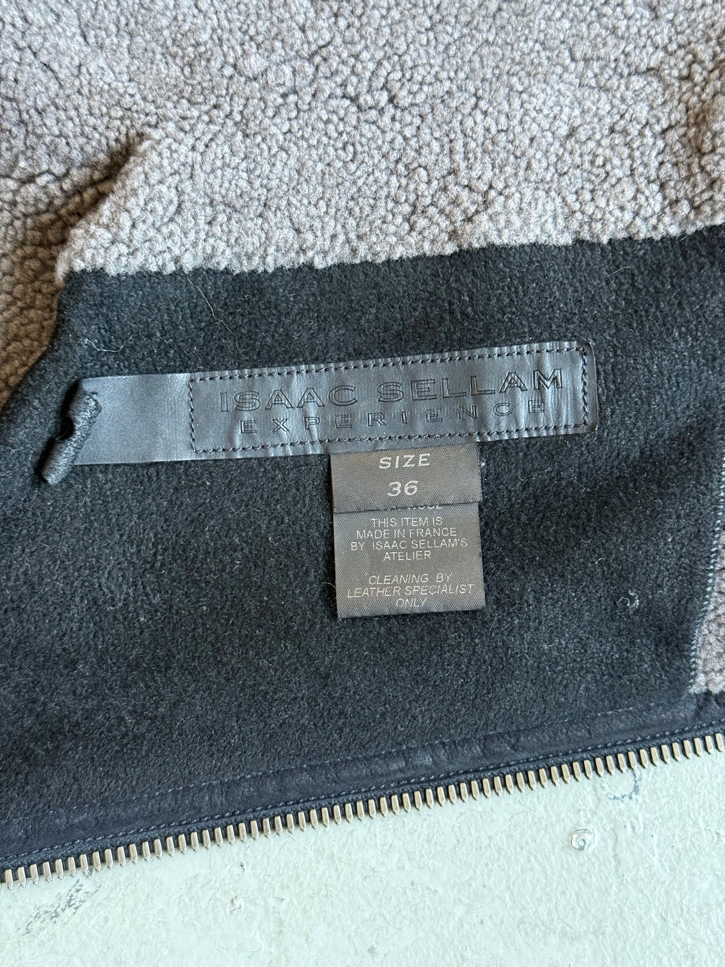 Isaac Sellam Eperience Lambskin Shearling Gimp (36)