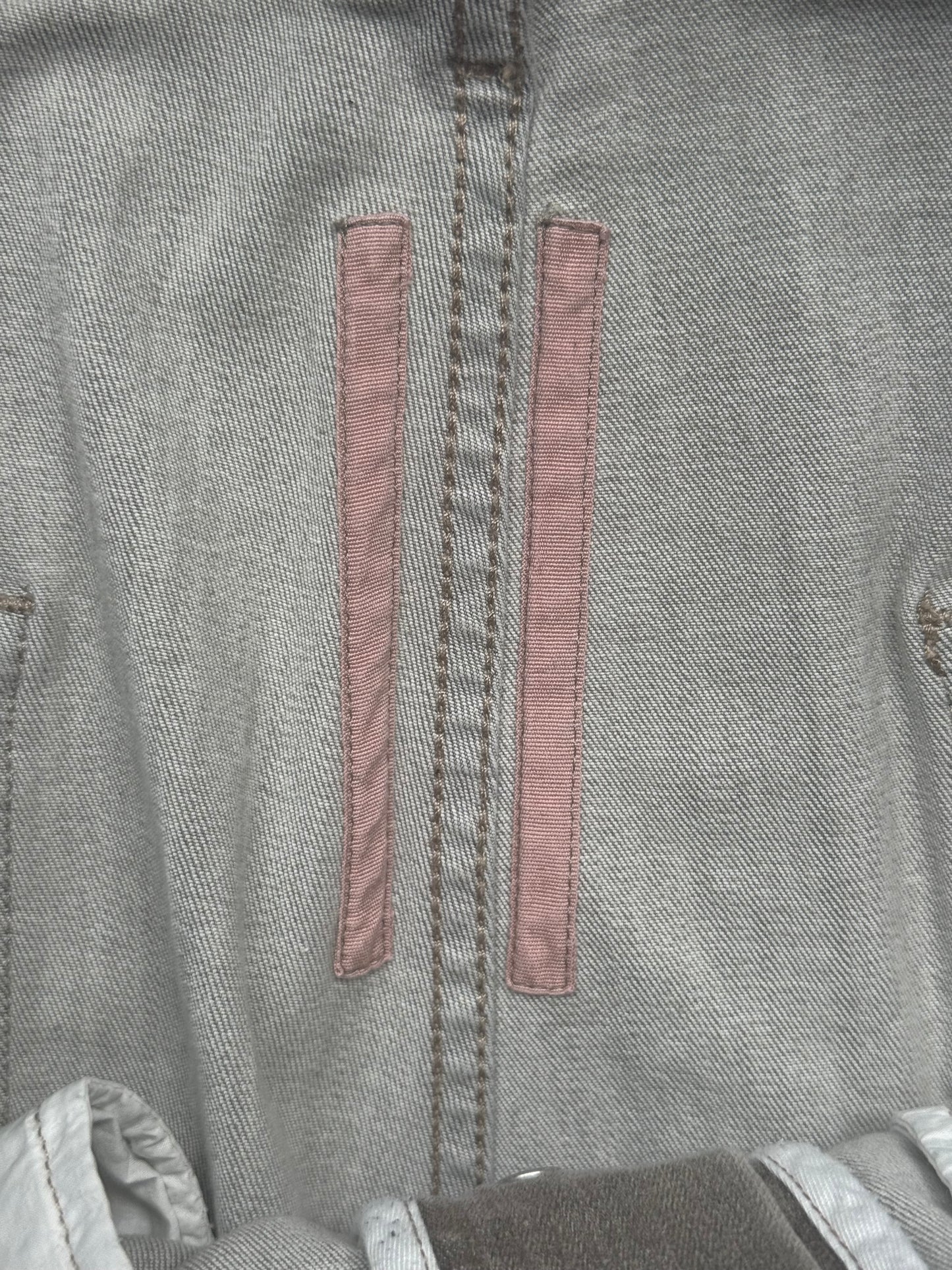 Rick Owens DRKSHDW FW25 Bolan Bootcut Washed Foil (38)