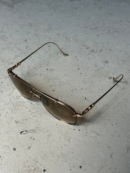 Chrome Hearts Slurpstick Aviator Sunglasses (OS)