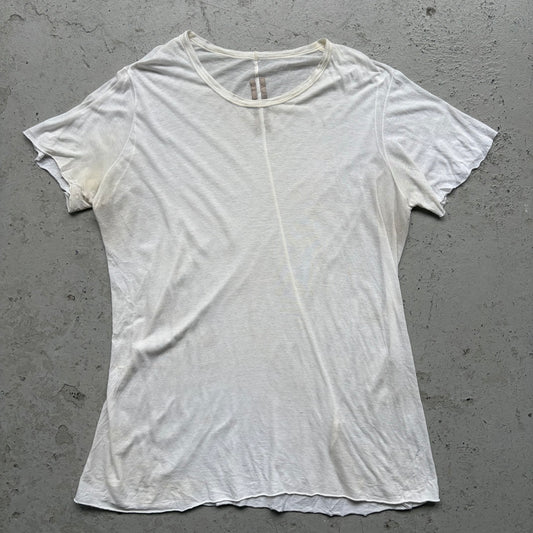 Rick Owens FW21 GETHSEMANE Milk Short Sleeve Shirt (XXL)