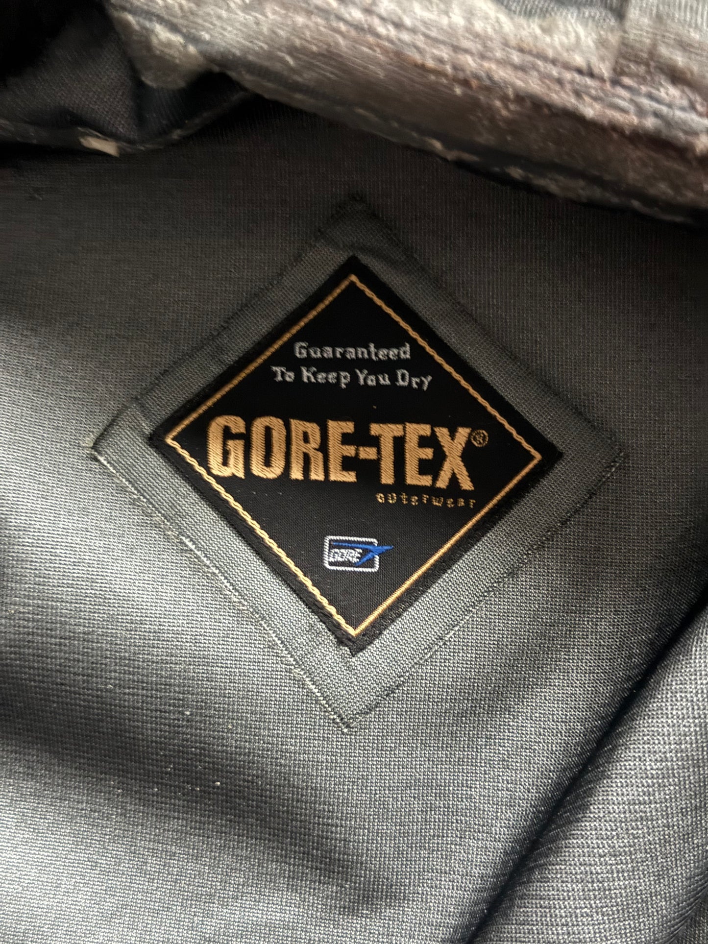 Junya Watanabe Comme Des Garcons Gore-Tex Black Fur Hooded Jacket (S)