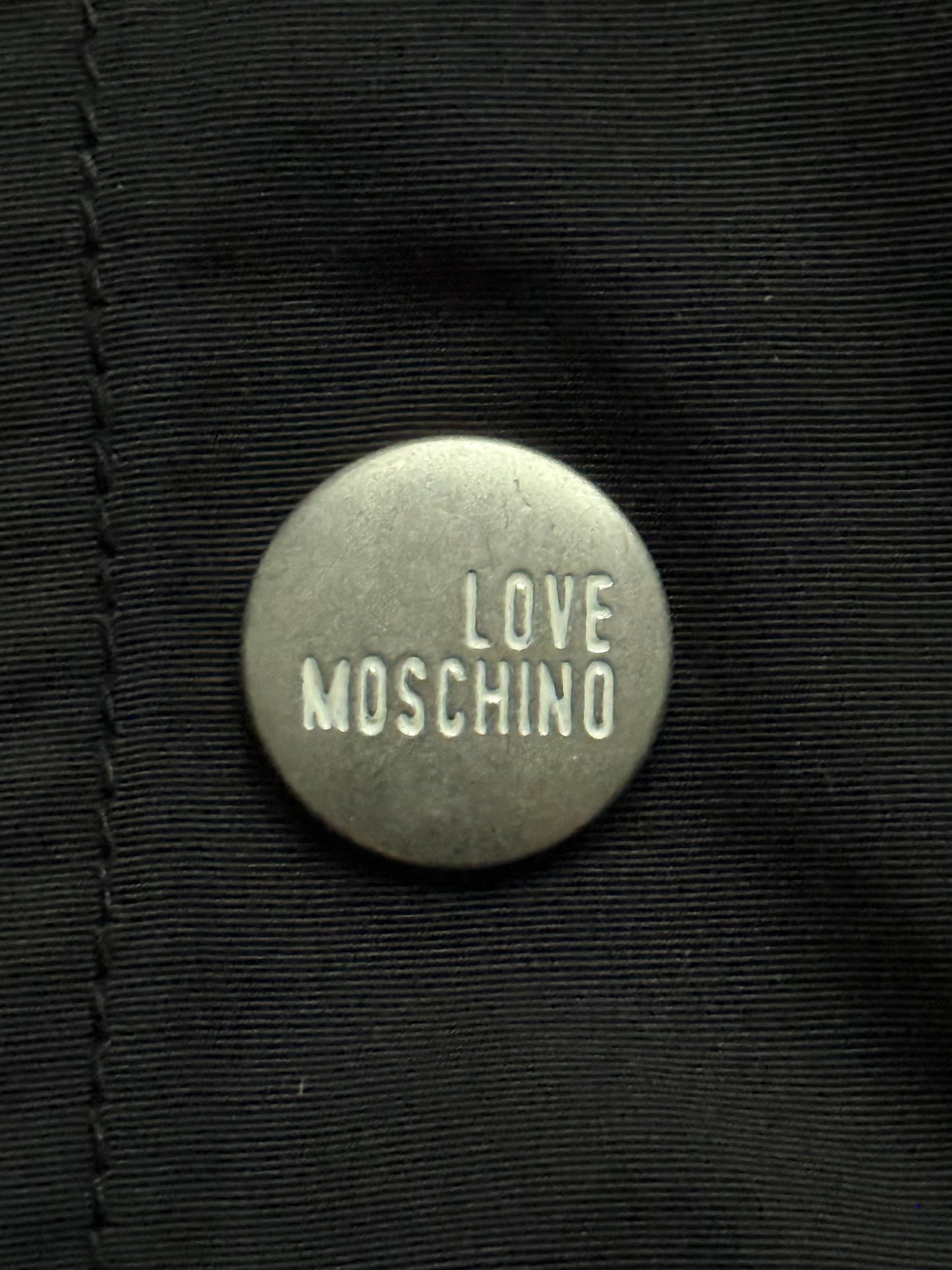 Moschino Black Fur Hooded Black Jacket (52)