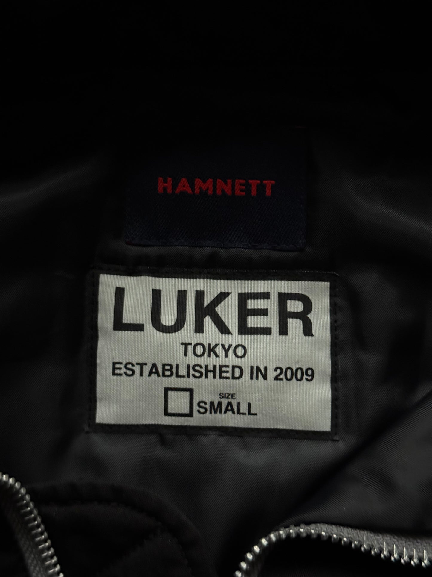 Katherine Hamnett London Black Multi Pocket Zip Up Jacket (S)