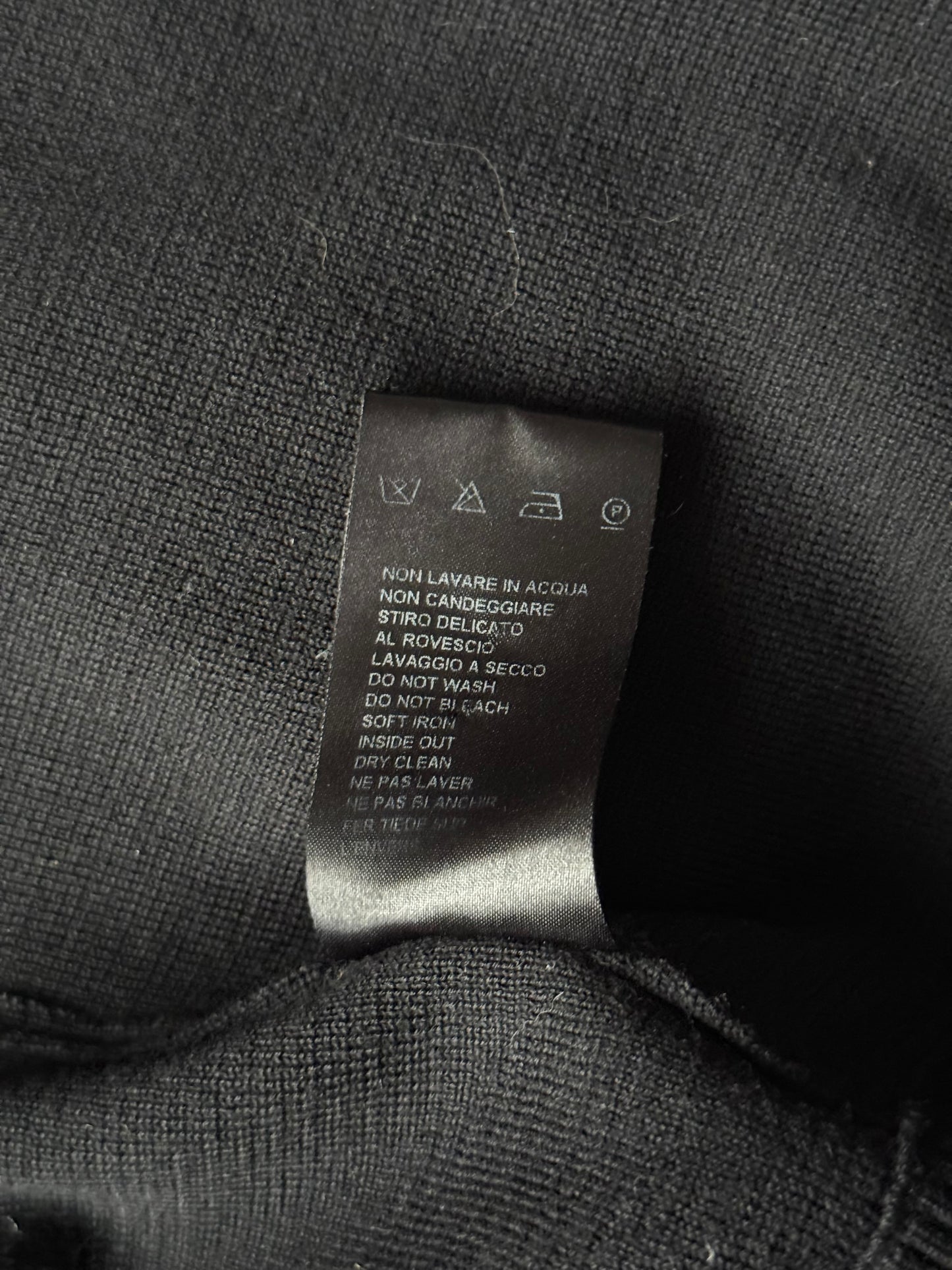 Neil Barrett Black Dual Function Zip Jacket (M)