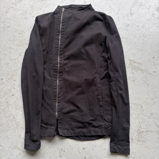 Thom Krom Assymetrical Zip Black Jacket (L)