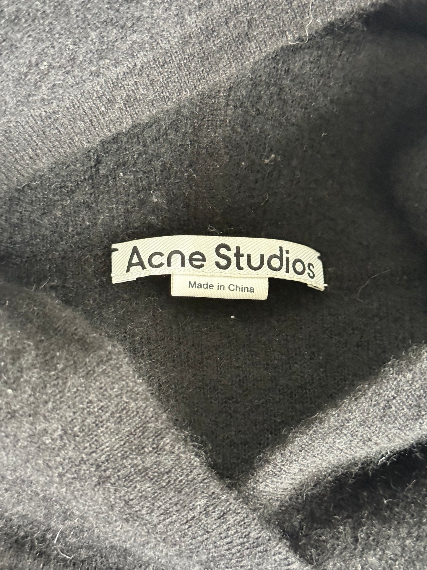 Acne Studios Black Cashmere Hoodie (M)