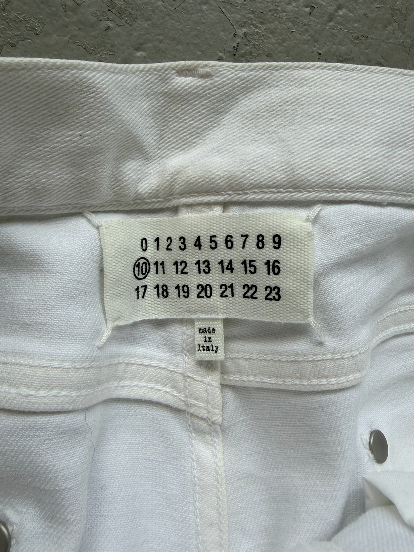 Maison Margiela SS18 White Denim (30)