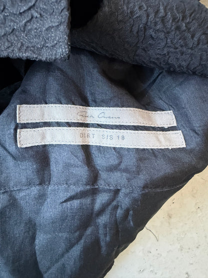 Rick Owens SS18 Dirt Double Brest Blazer (46)