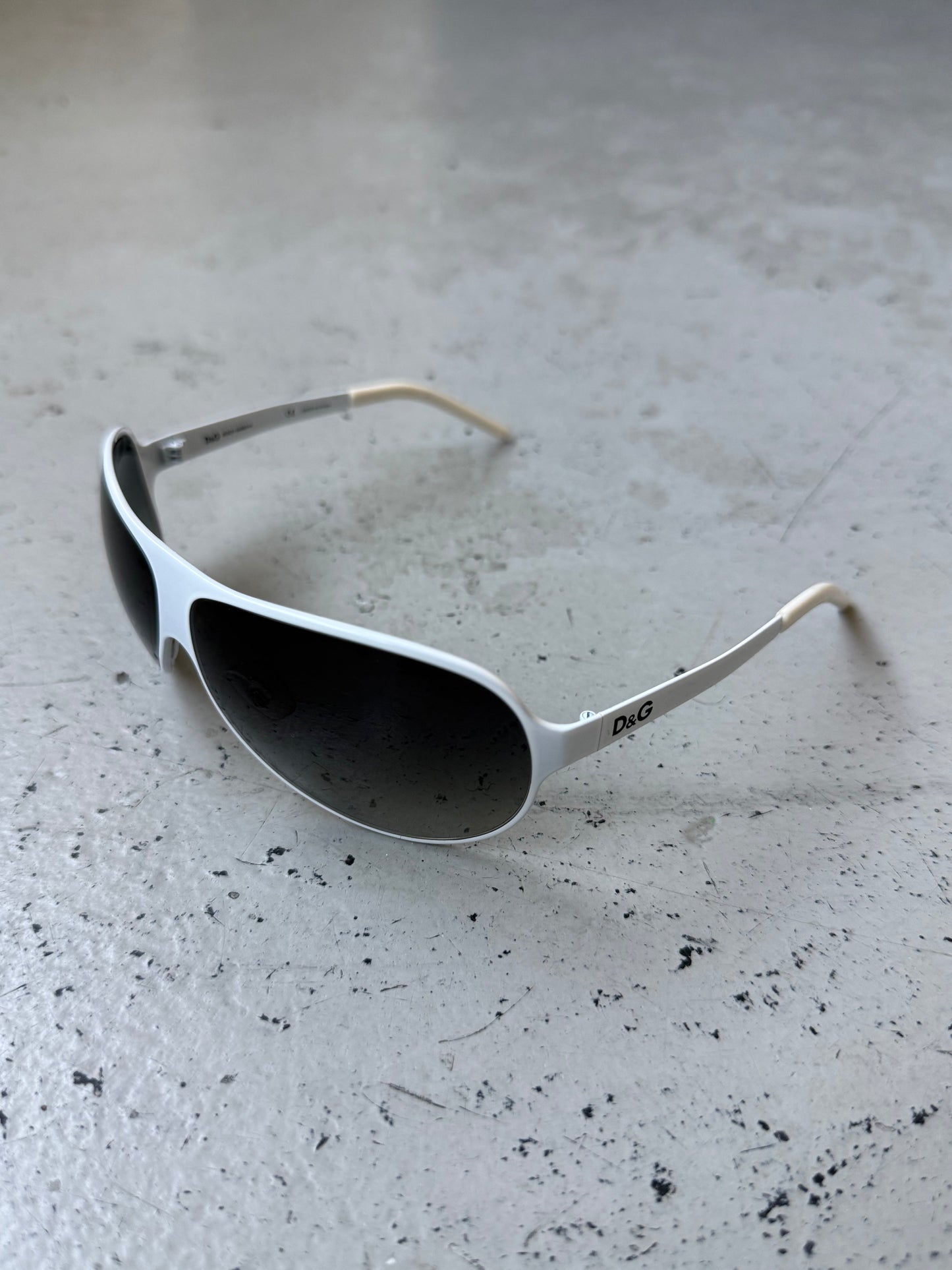 Dolce & Gabbana White Sunglasses (OS)