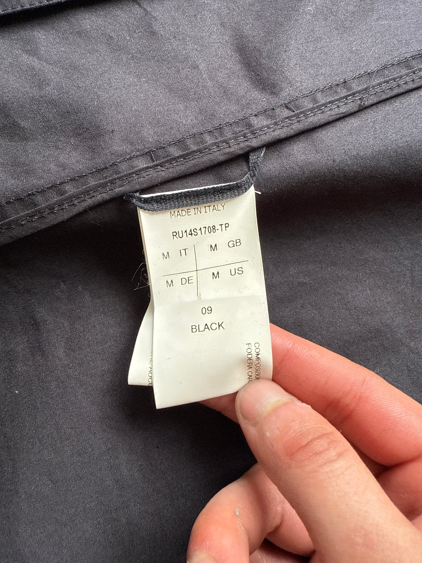 Rick Owens SS14 VICIOUS Sleeveless Assymetrical Zip Jacket (M)