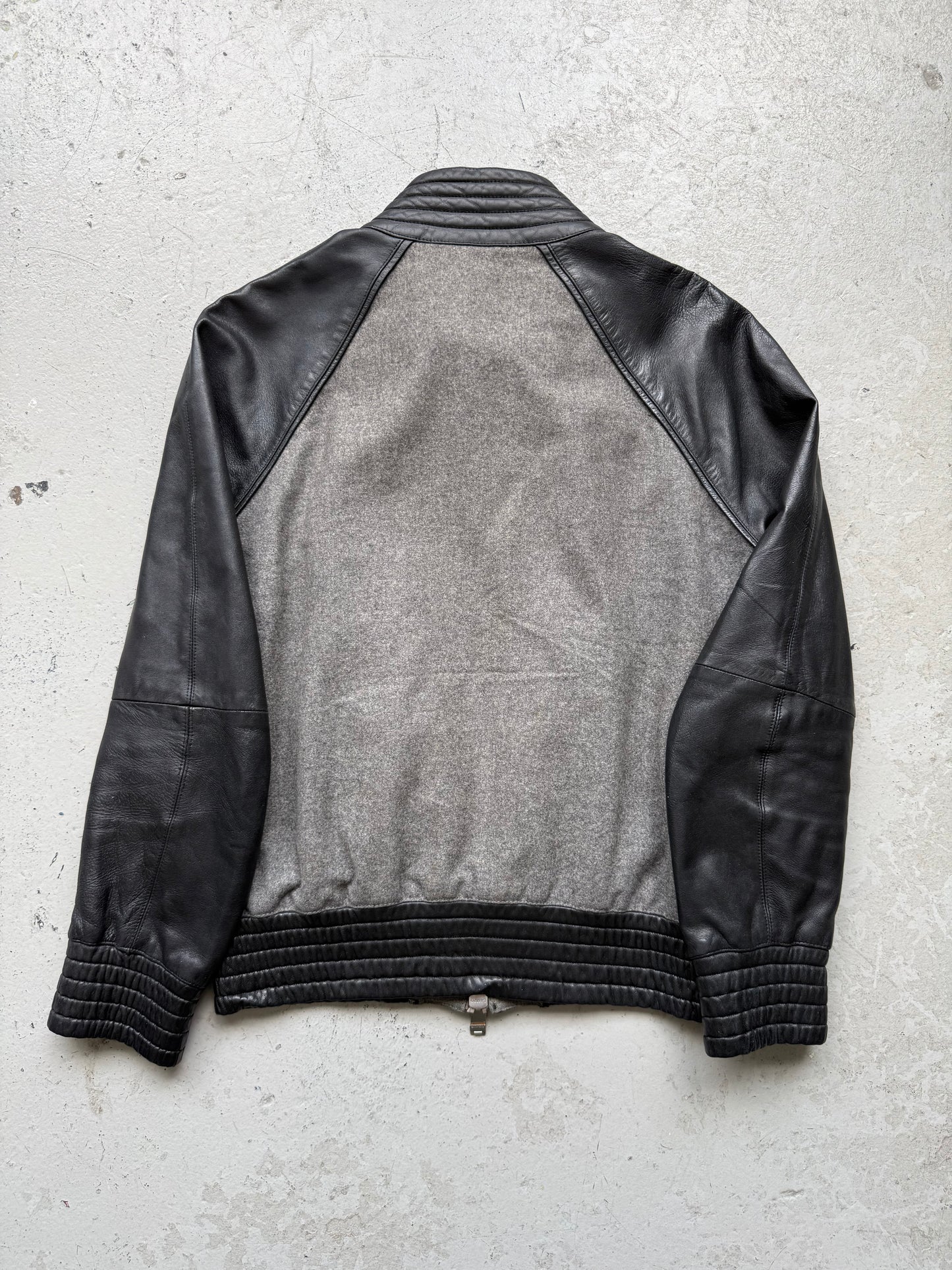 Dior Homme AW04 VOTC Leather Bomber Jacket (48)