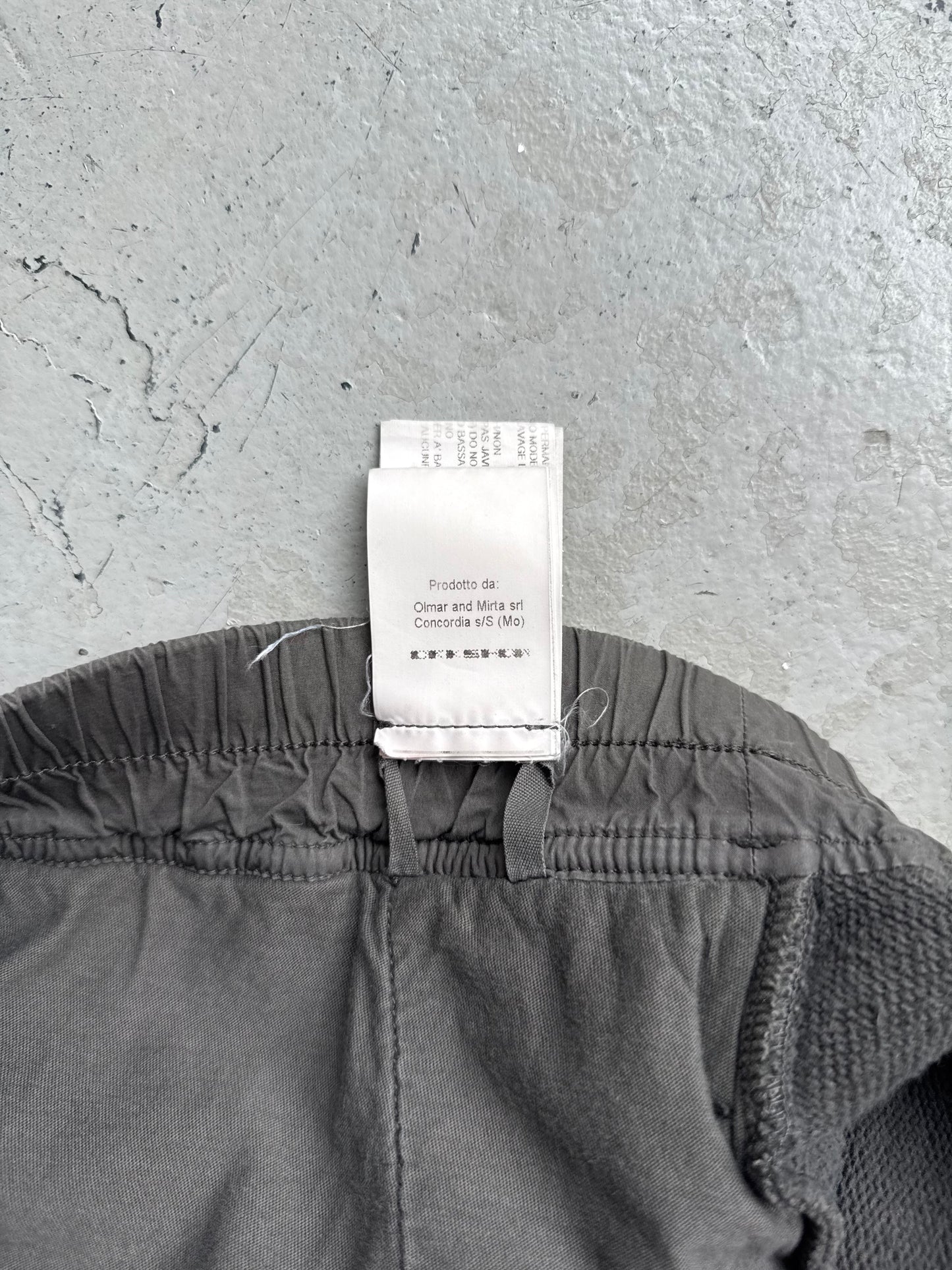 Rick Owens DRKSHDW FW14 Dark Dust Cotton Pod Shorts (S)