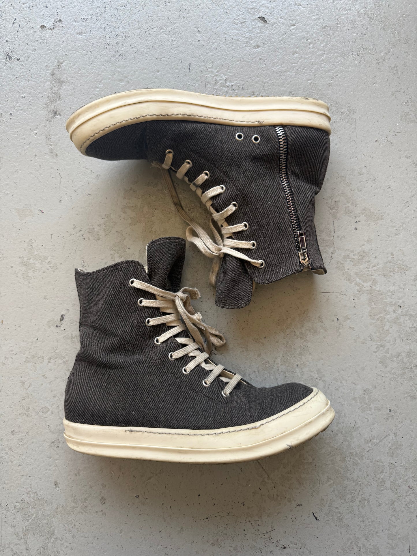 Rick Owens Canvas Ramones (43)