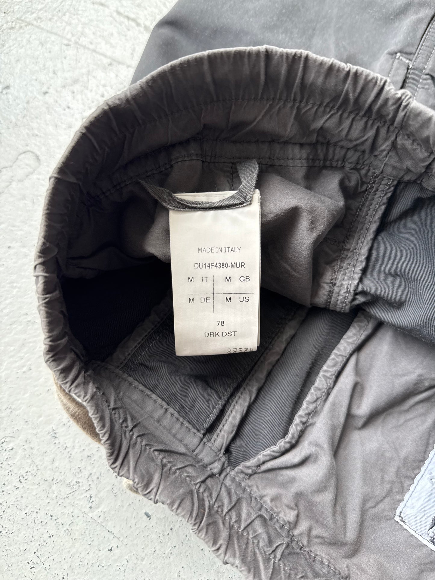 Rick Owens DRKSHDW FW14 Dark Dust Pod Shorts (M)