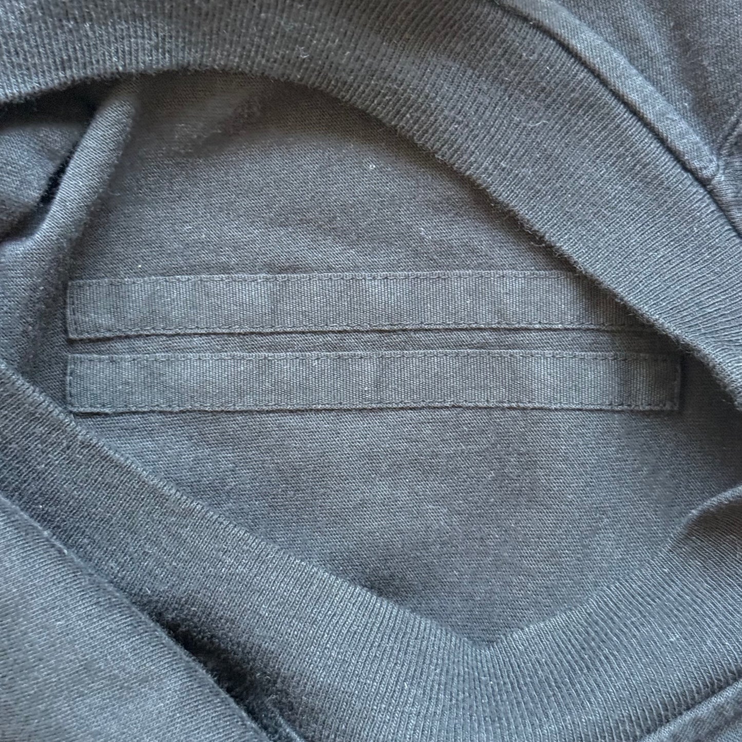 Rick Owens DRKSHDW Black Raglan Long Sleeve (XL)