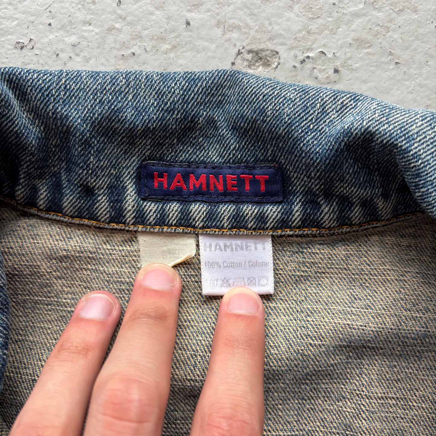 Katherine Hamnett London Blue Denim Jacket (M)