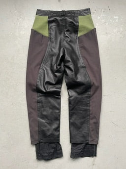 Kiko Kostadinov At.Kollektive Milne Leather Trousers (L)