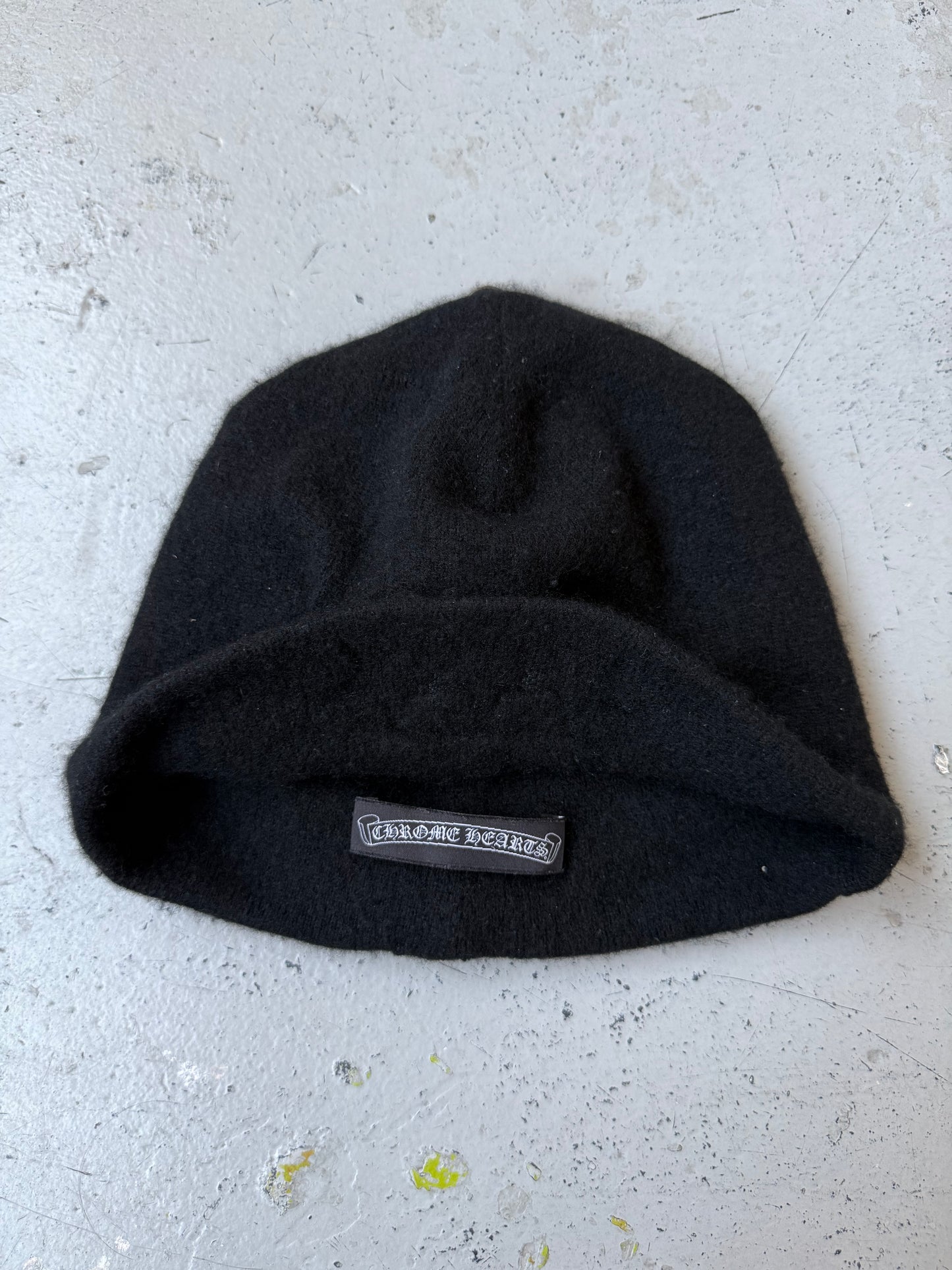 Chrome Hearts Cashmere Leather Star Beanie (OS)
