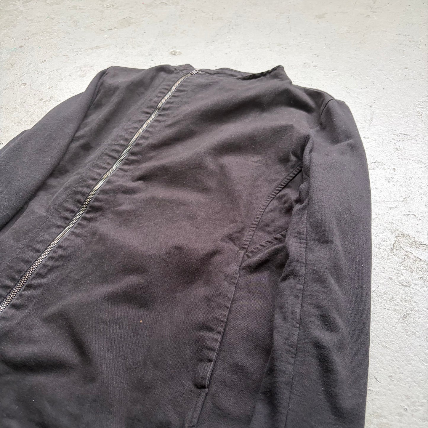 Thom Krom Assymetrical Zip Black Jacket (L)