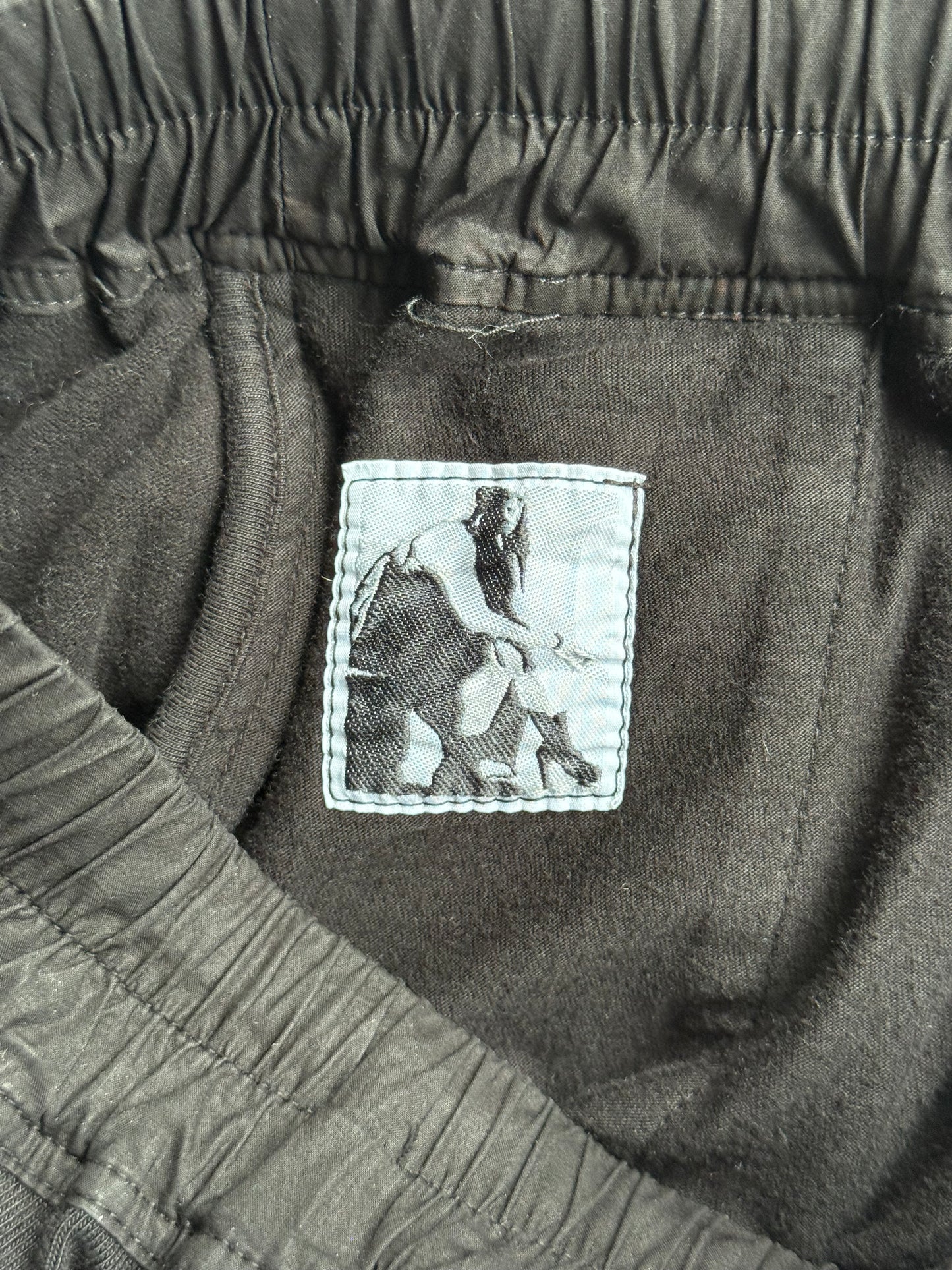 Rick Owens SS25 Cotton Black Belas (S)
