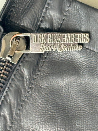 Dirk Bikkembergs Sport Couture Leather Pants (36)