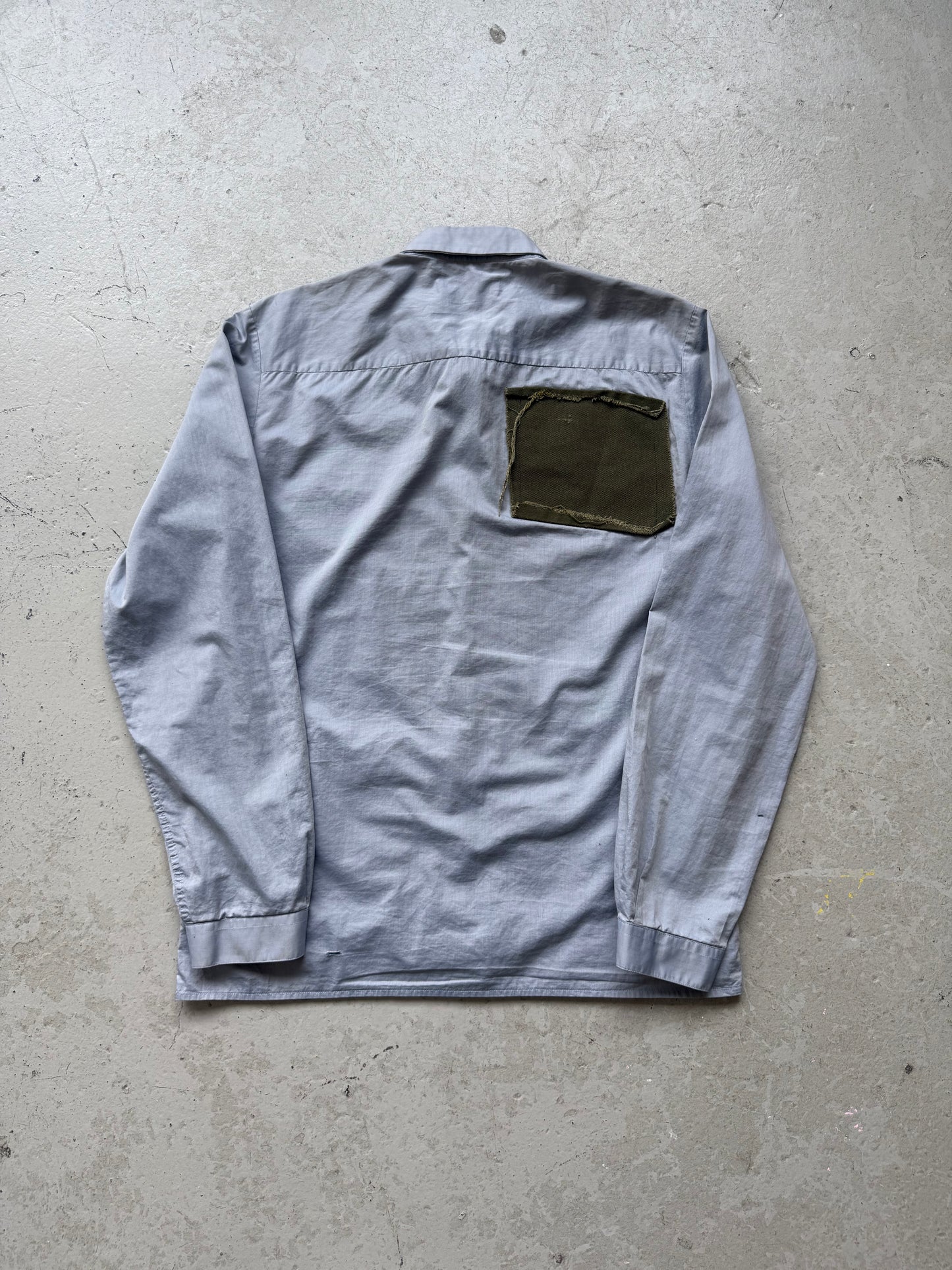 RAF by Raf Simons Patchwork Button Up (XL)