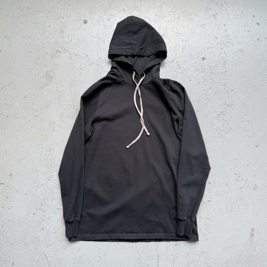 Rick Owens DRKSHDW SS18 Black Drawstring Hoodie (M)