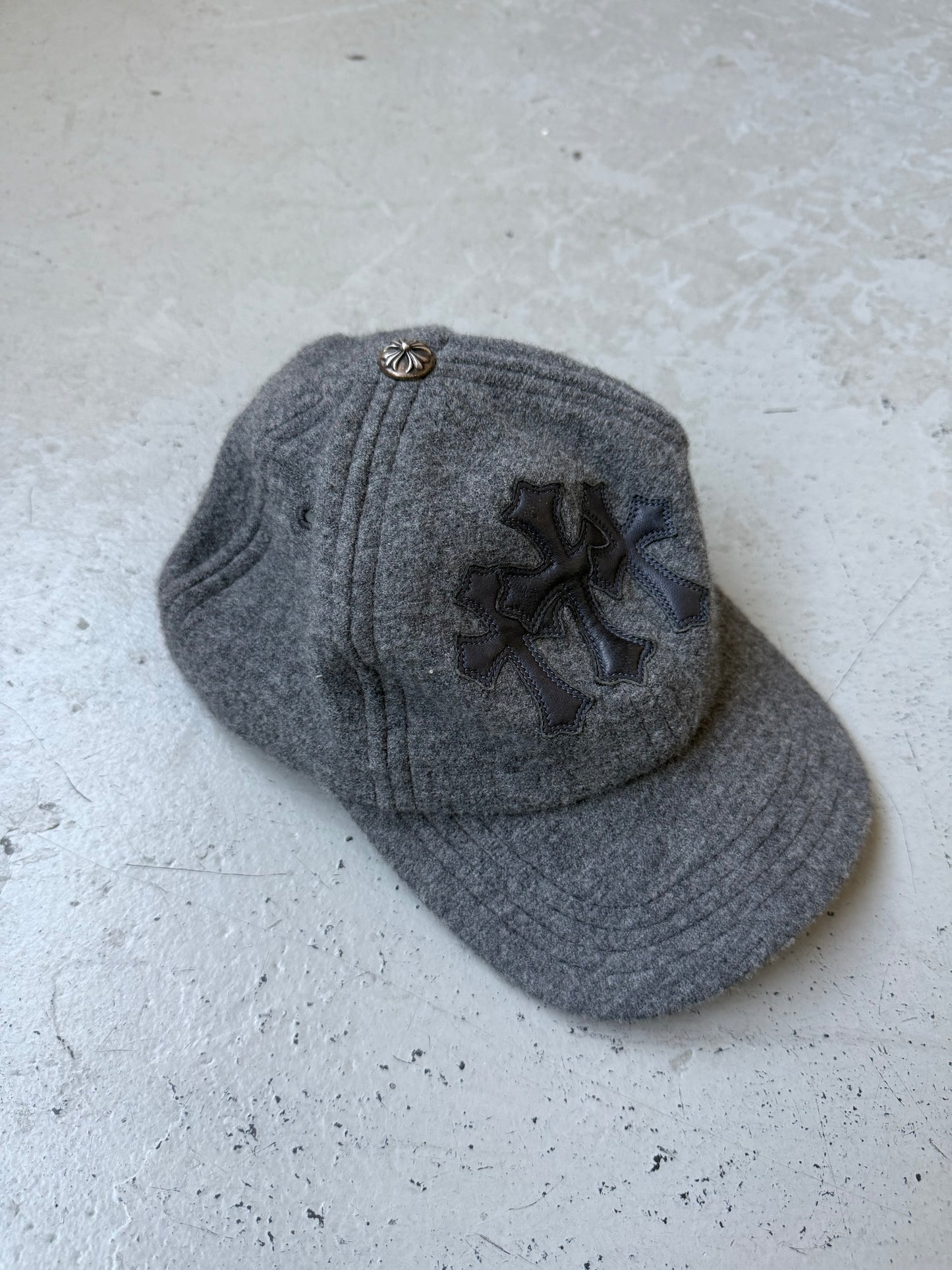 Chrome Hearts Wool Cemetery Cross Hat (OS)
