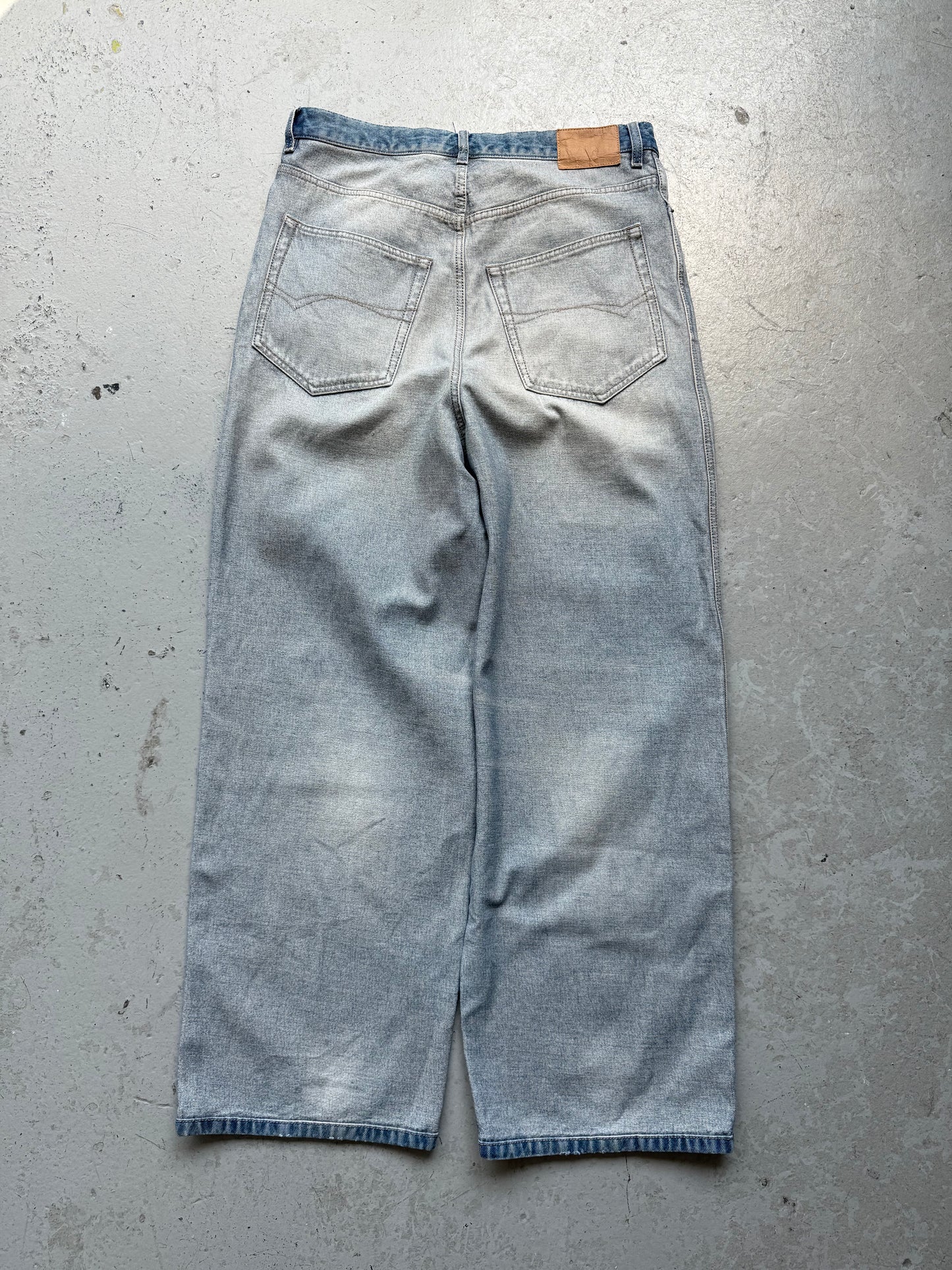 Balenciaga Inside Out Wide Leg Denim (S)
