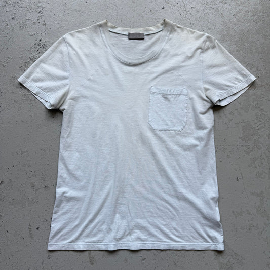 Dior Homme AW06 White Pocket T Shirt (XS)