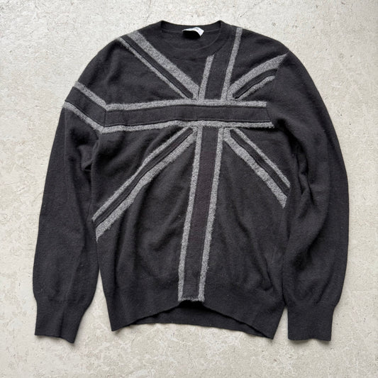Moschino 2000s Union Black Wool Sweater (M)