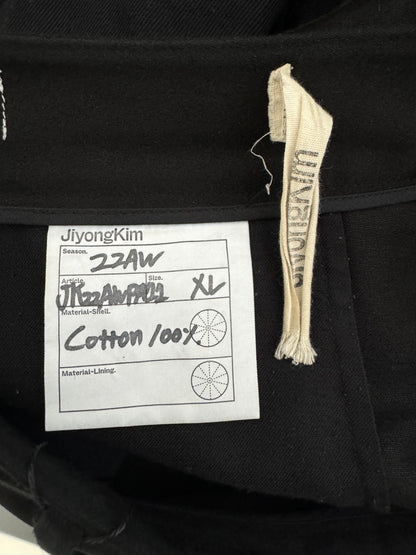 JiyongKim 22AW Cotton Cargo Pants