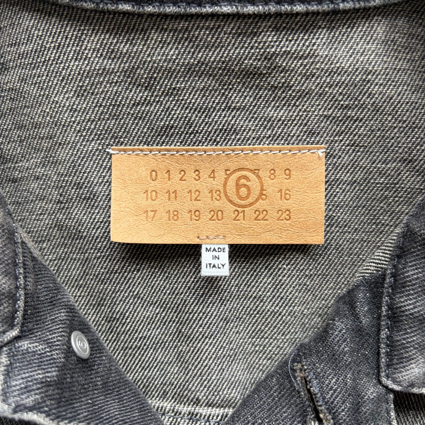 Maison Margiela MM6 Grey Denim Jacket (48)