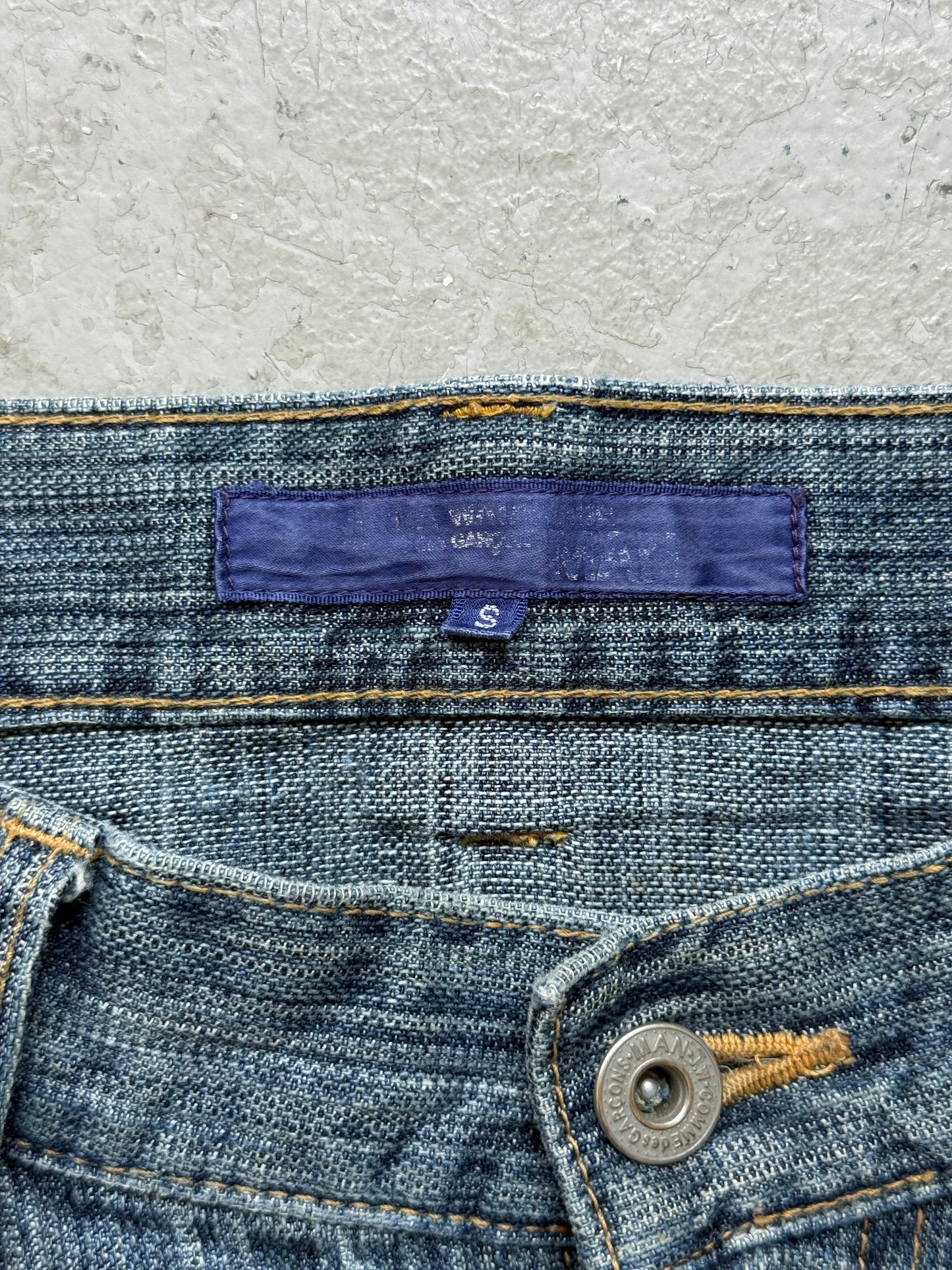 Junya Watanabe x Comme Des Garcons AD2004 Light Wash Denim (S)