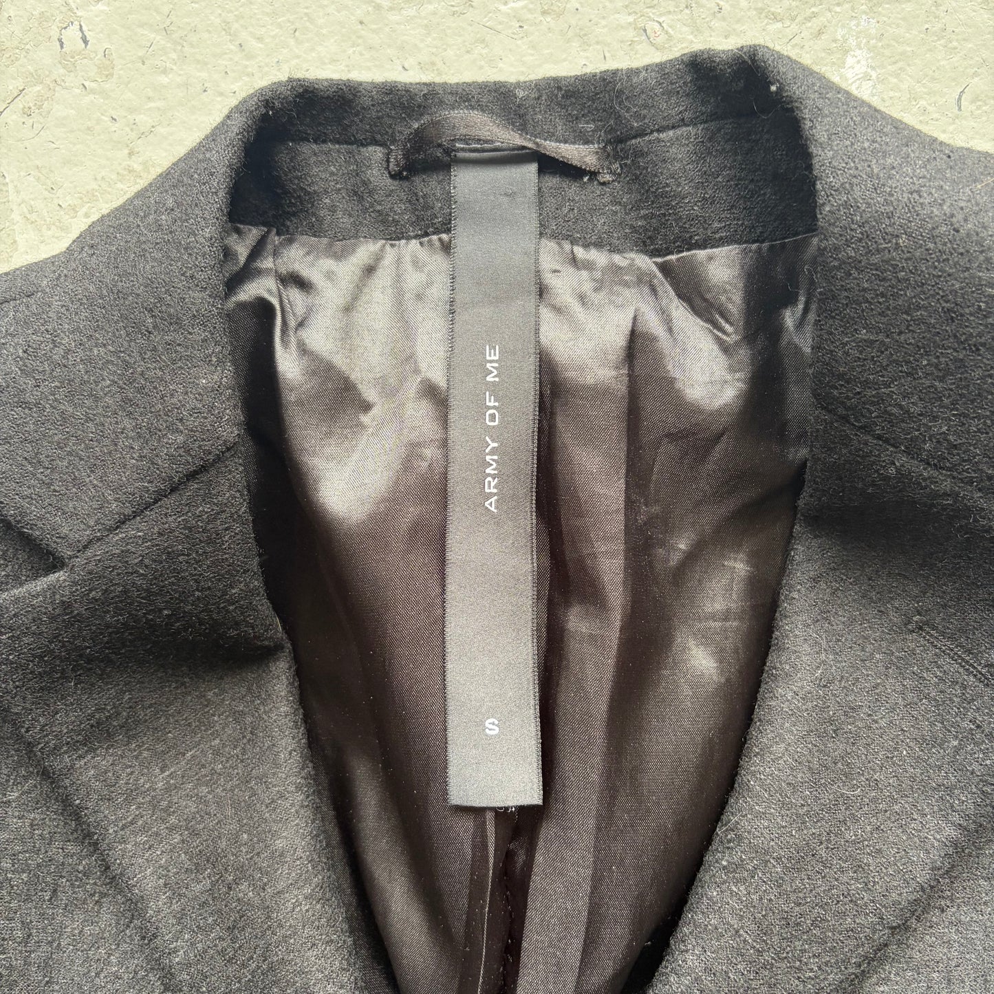 Army Of Me Black Blazer (S)