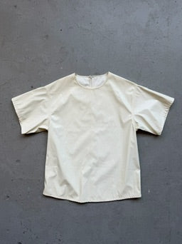Maison Margiela MM6 Waxy White Short Sleeve (36)