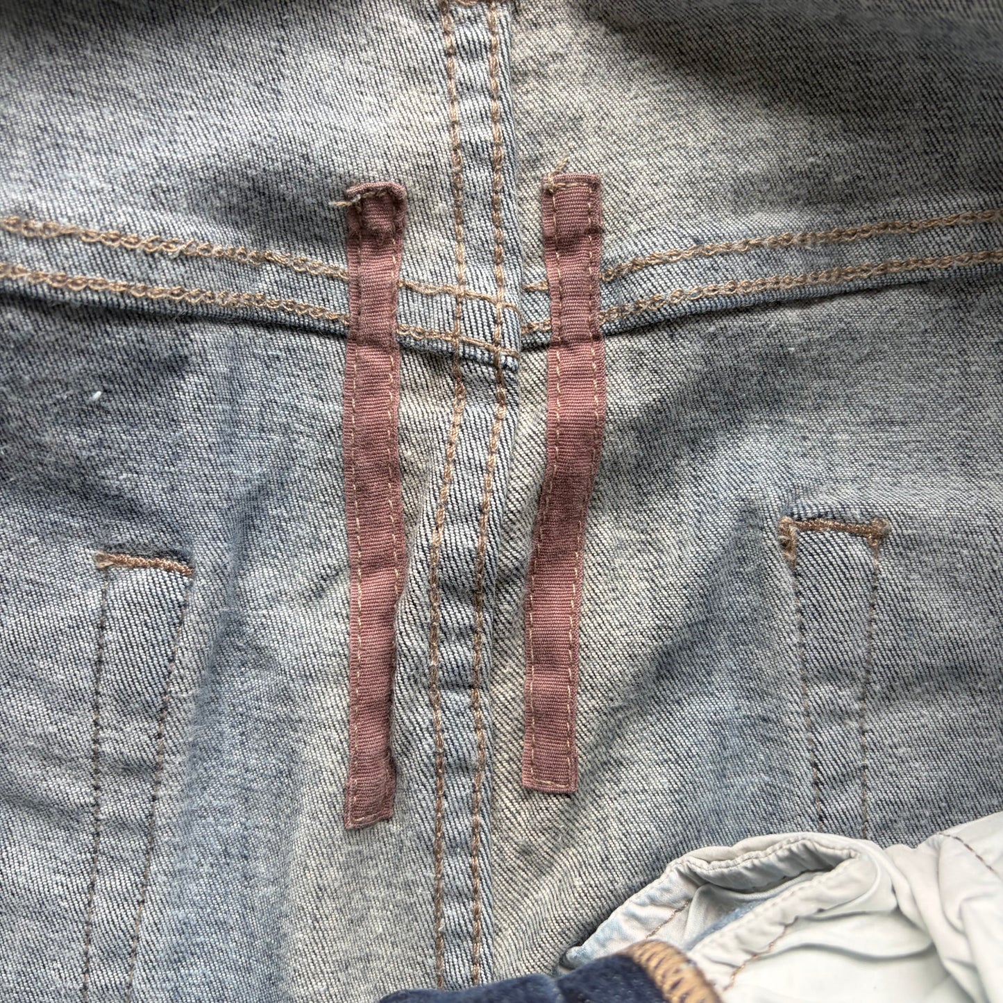 Rick Owens DRKSHDW SS17 Unwashed Blue Detroit Cut Denim (36)