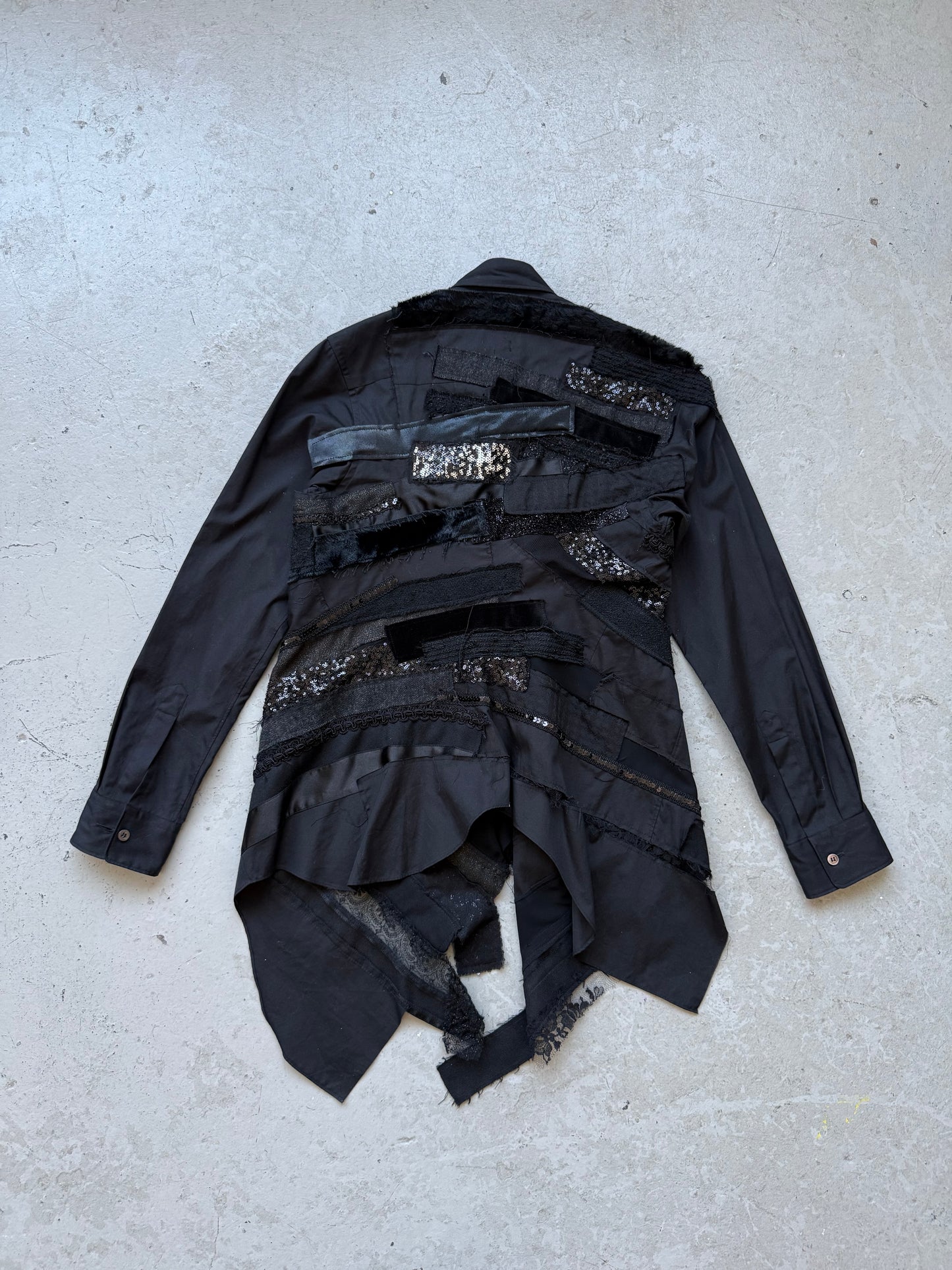 Junya Watanabe x Comme Des Garcons Sequin Button Up Shirt (M)