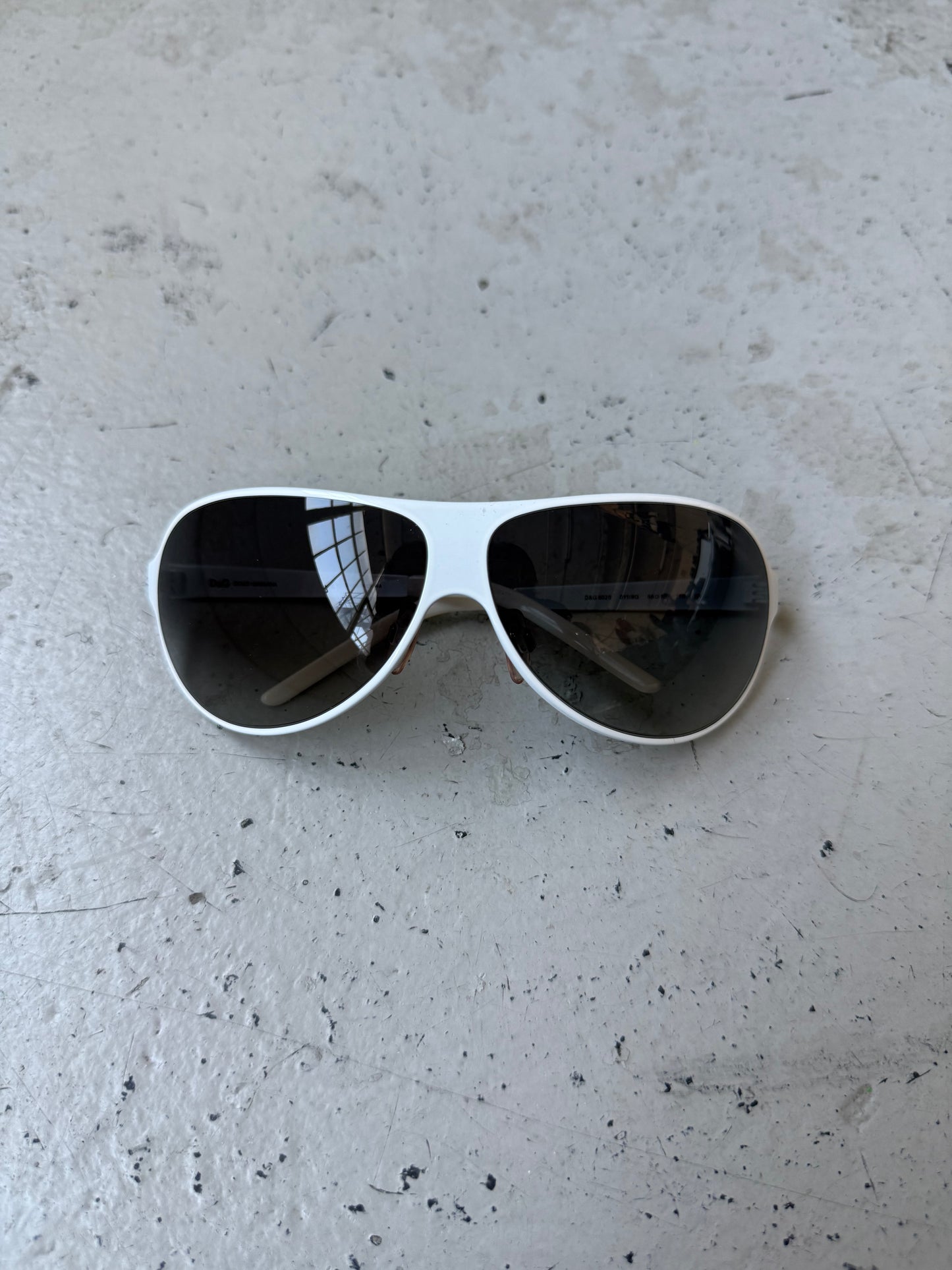 Dolce & Gabbana White Sunglasses (OS)