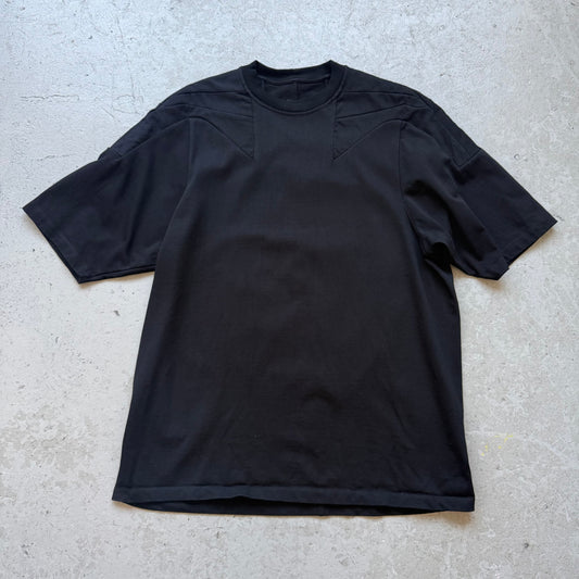Rick Owens SS21 PHLEGETHON Padded Shoulder Short Sleeve Shirt (L)