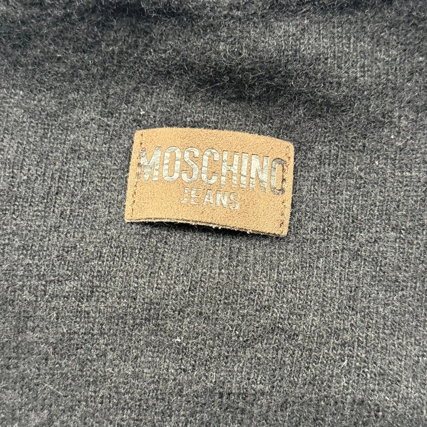 Moschino 2000s Union Black Wool Sweater (M)