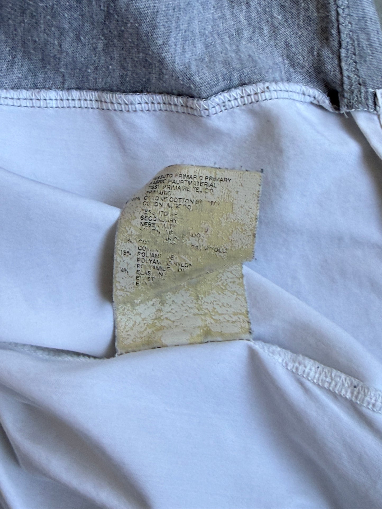 Maison Martin Margiela Grey V Neck Short Sleeve  (48)