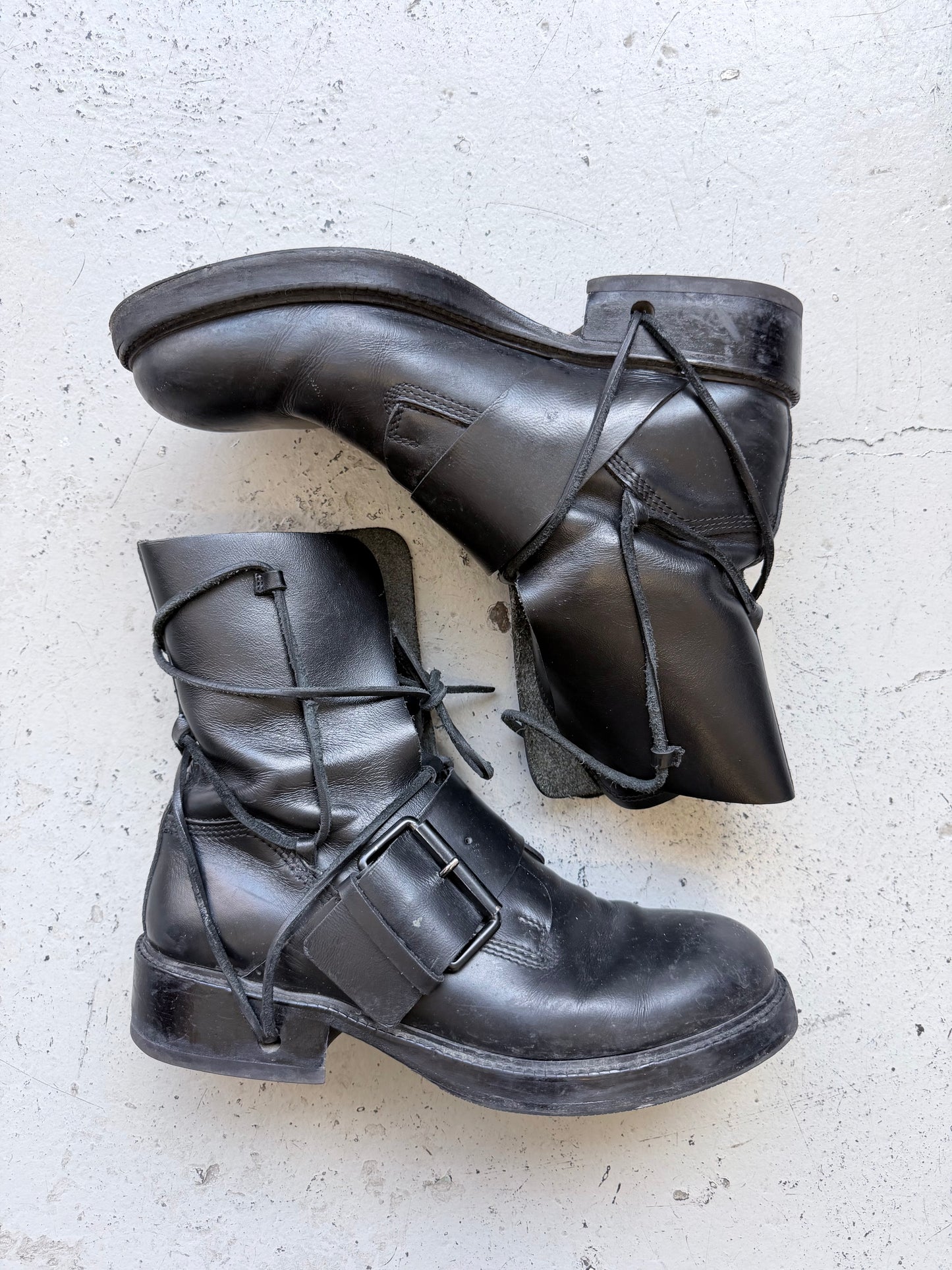 Dirk Bikkembergs 90s Lace-Through Boots (43)