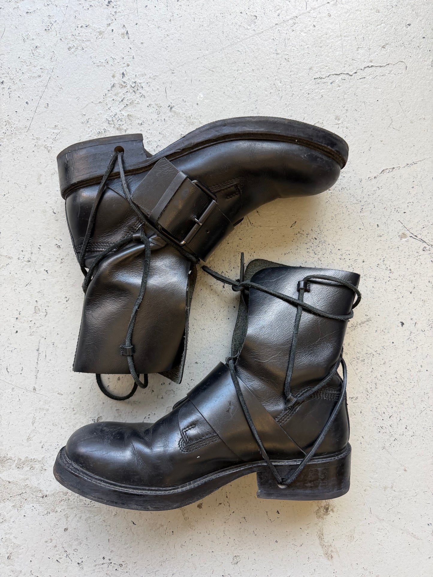 Dirk Bikkembergs 90s Lace-Through Boots (43)