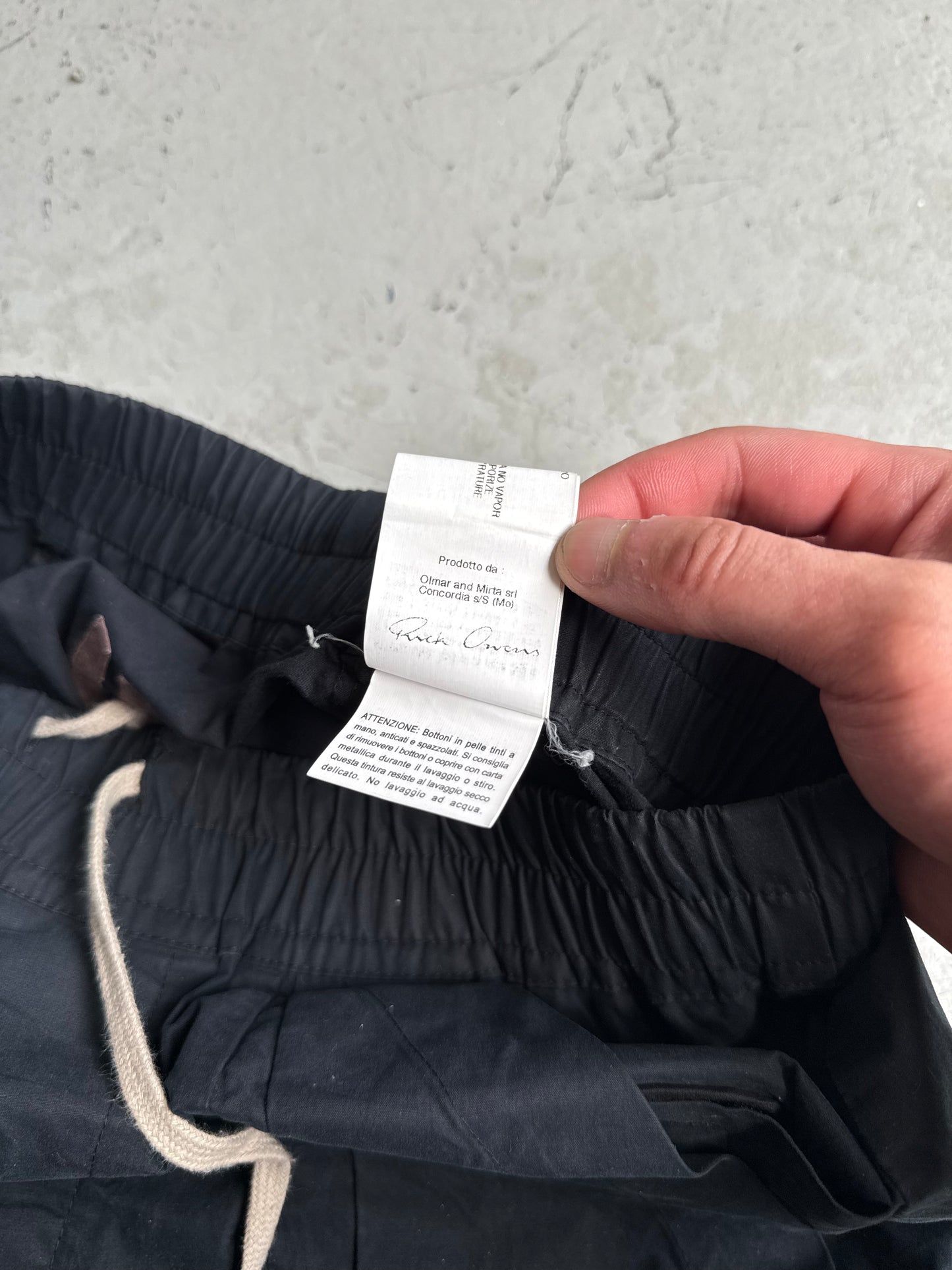 Rick Owens SS12 NASKA Black Pod Shorts (46)