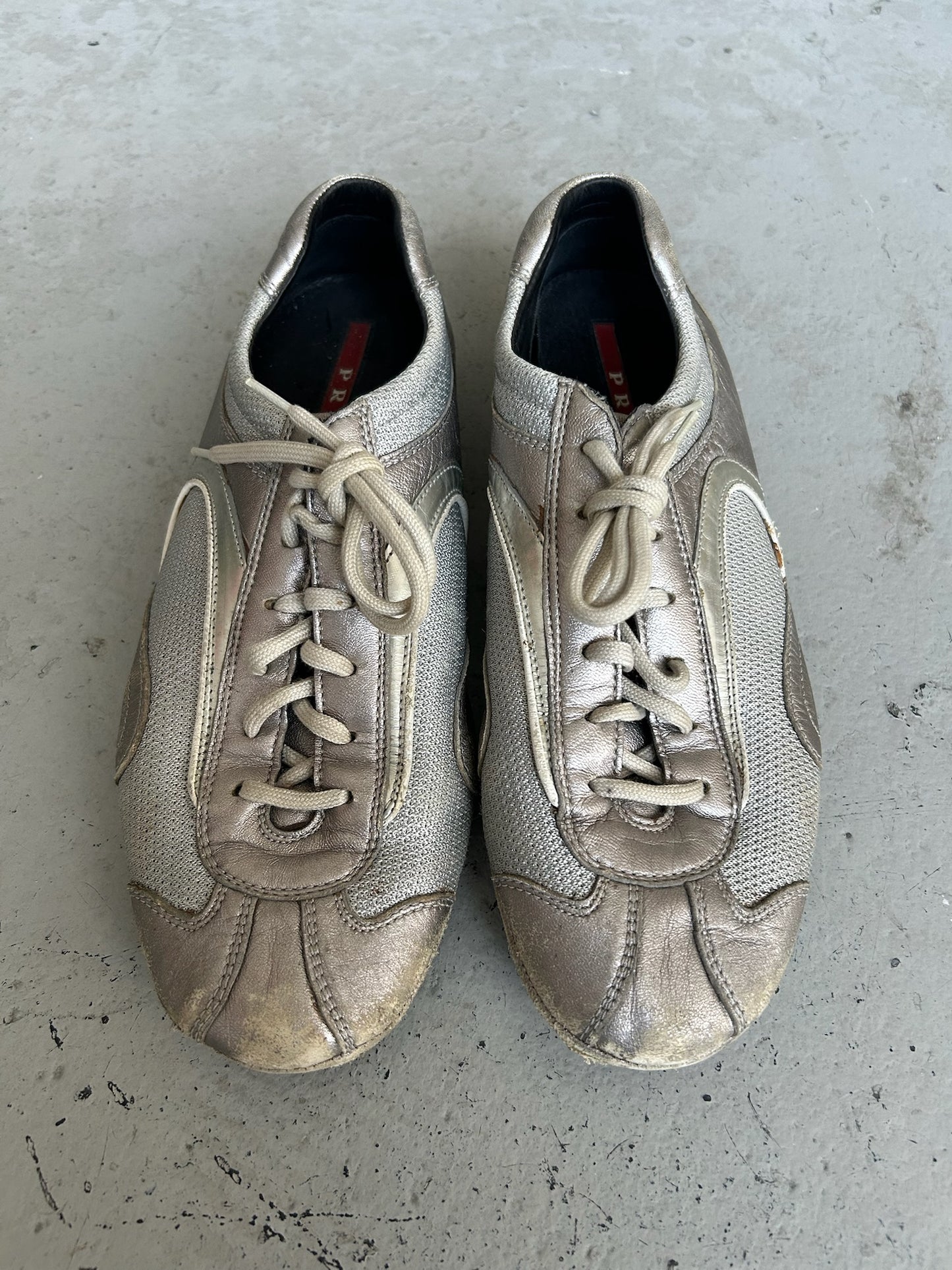 Prada Montecarlo Grey Sneakers (6)