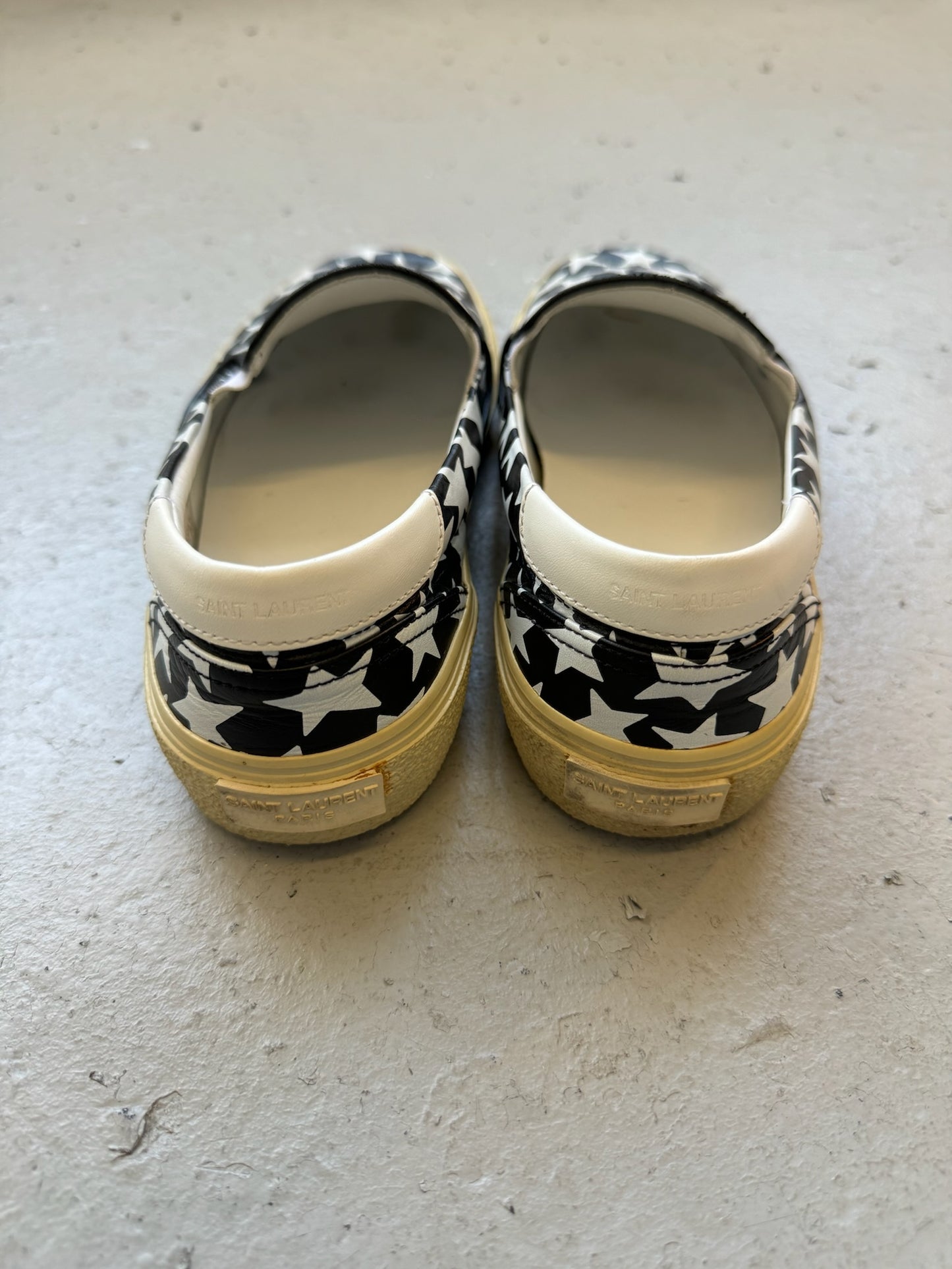 Saint Laurent Paris Venice Slip On Sneakers (41)
