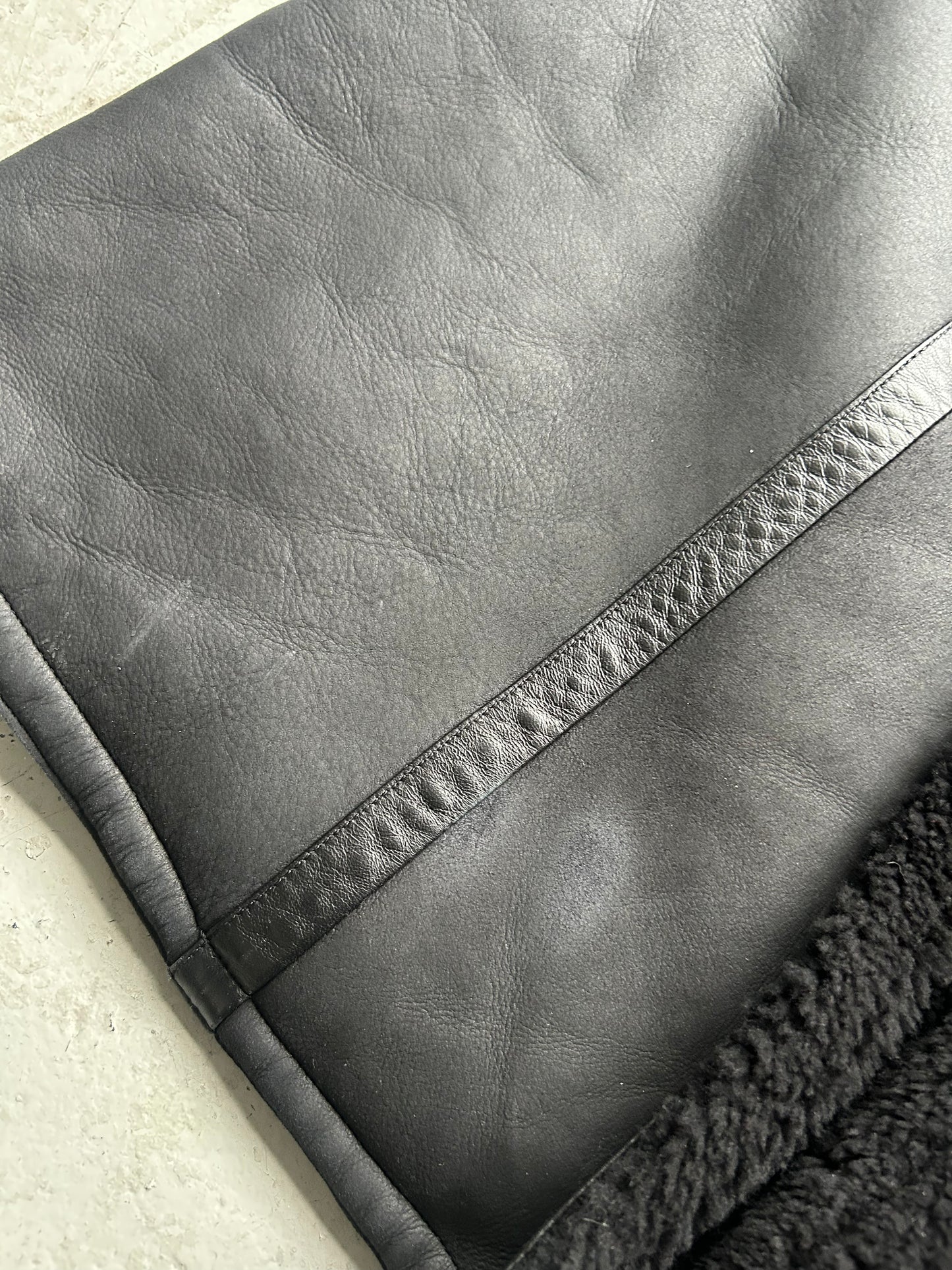Saint Laurent Paris Long Duffle Lambskin Coat (50)
